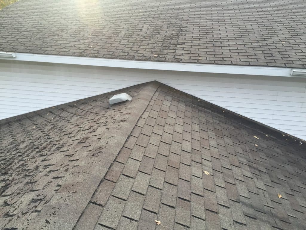 worn out roof