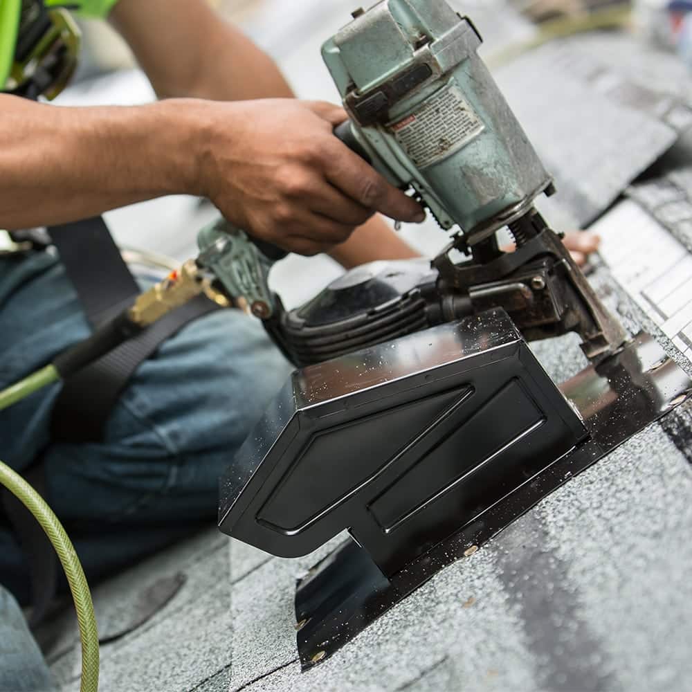 shingling a roof