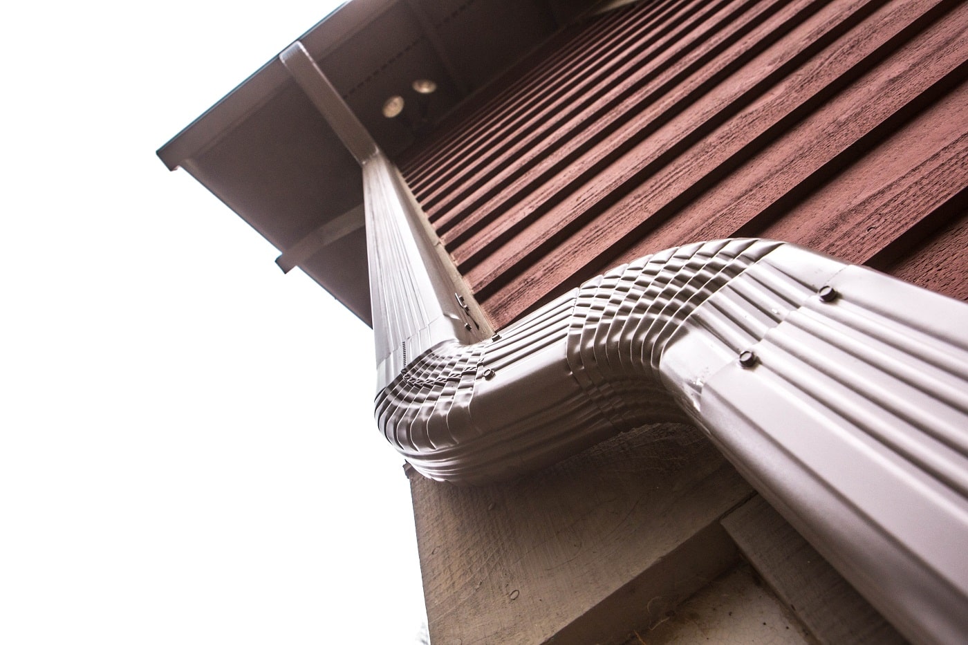 gutters installation on St Croix Valley home