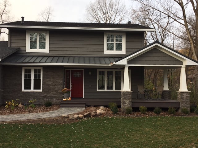 Minnetonka home after siding, window, and gutter installation