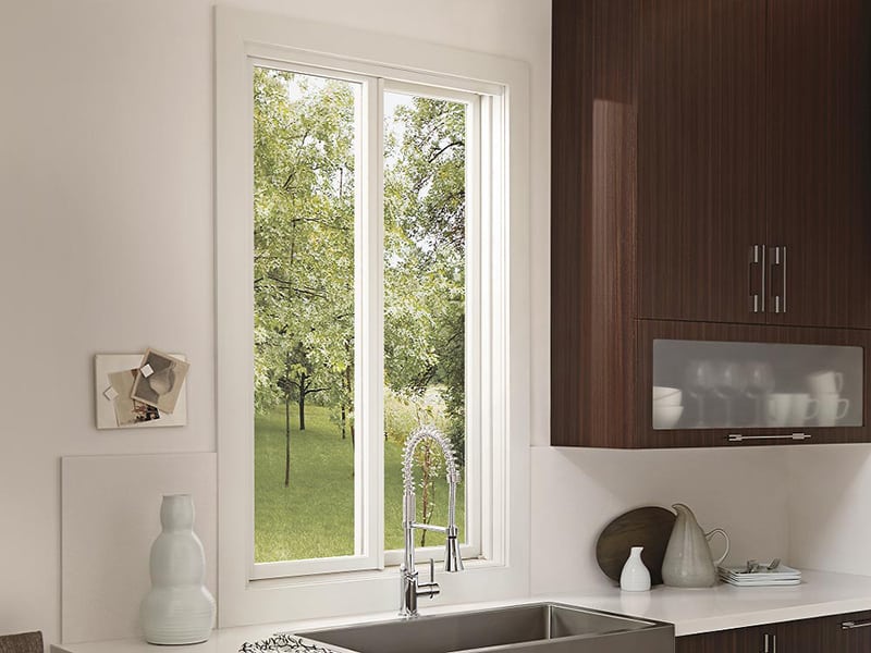 glider window installed in Twin Cities home kitchen