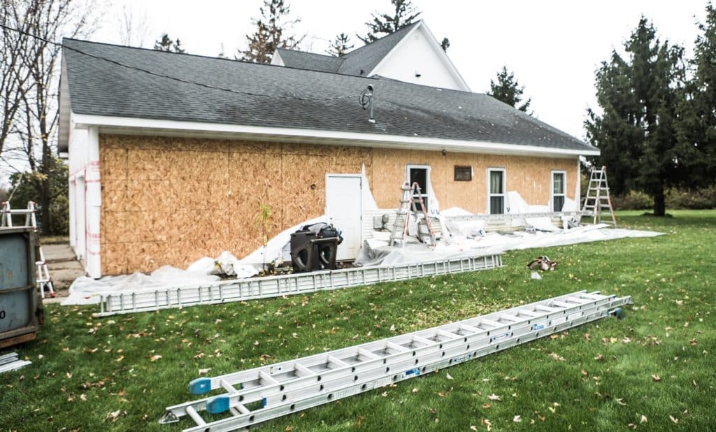siding project