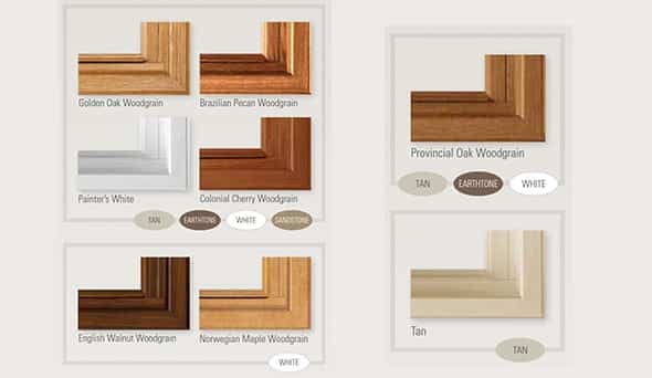seasonguard windows interior colors