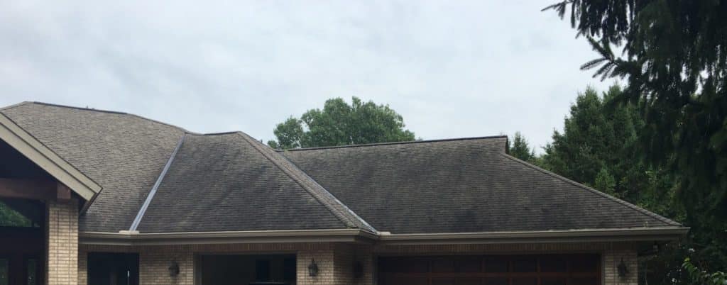 before roof