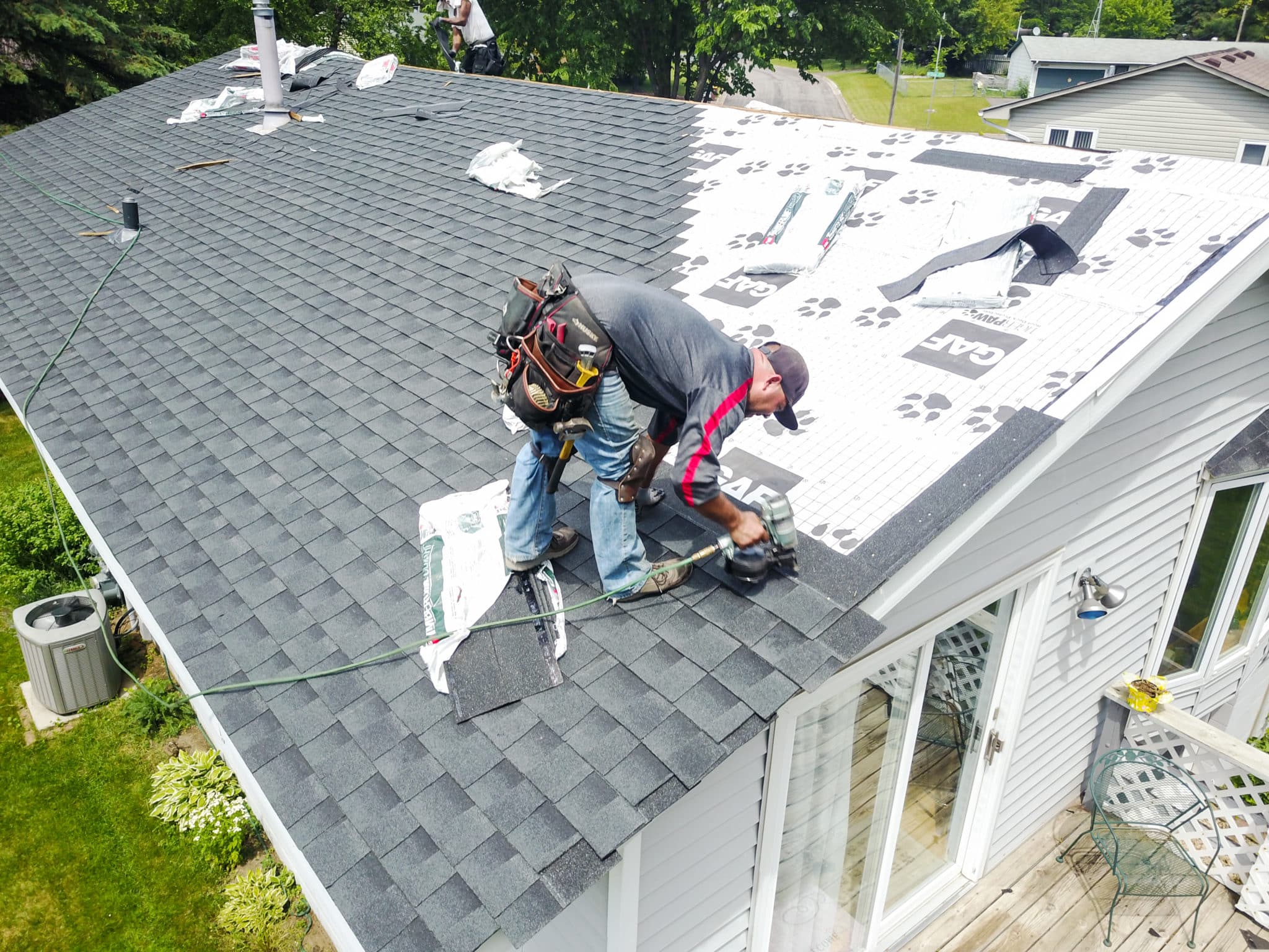 roof install