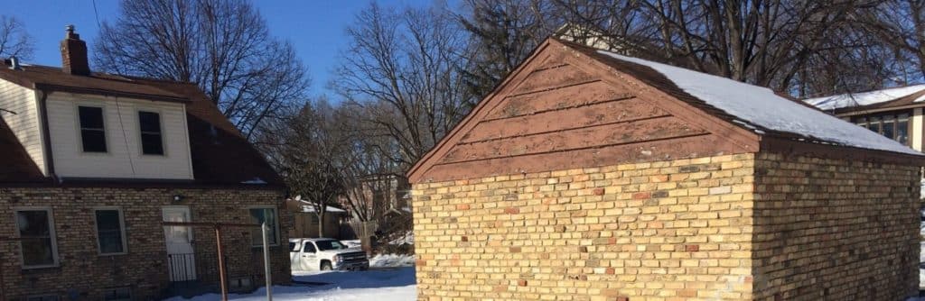brick garage