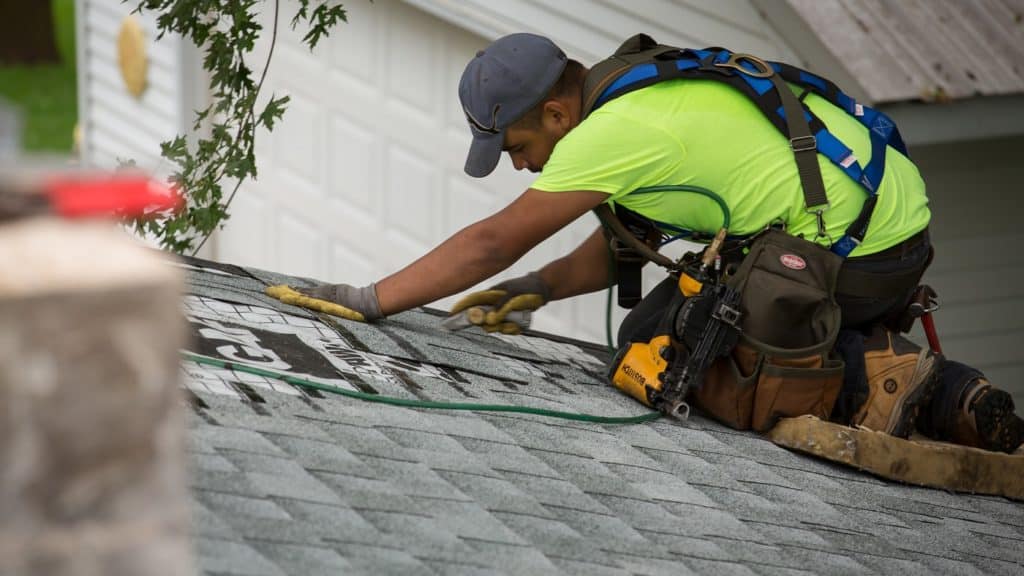 new roof installation