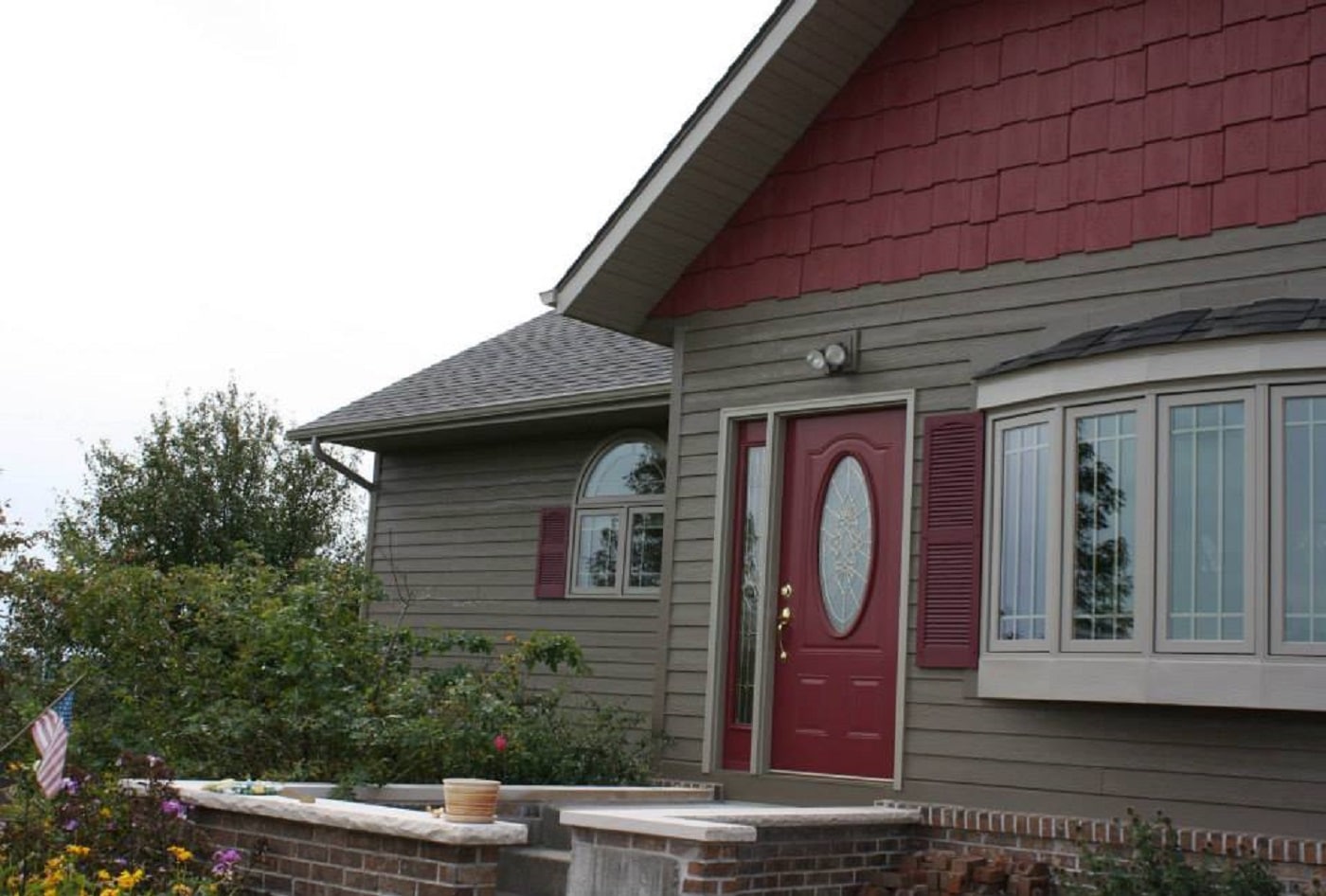 New door installed on a Twin Cities’ home by Lindus Construction