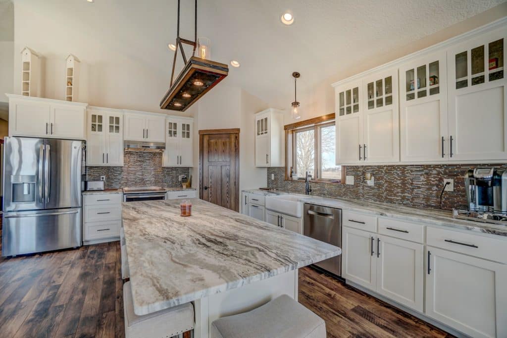 white kitchen