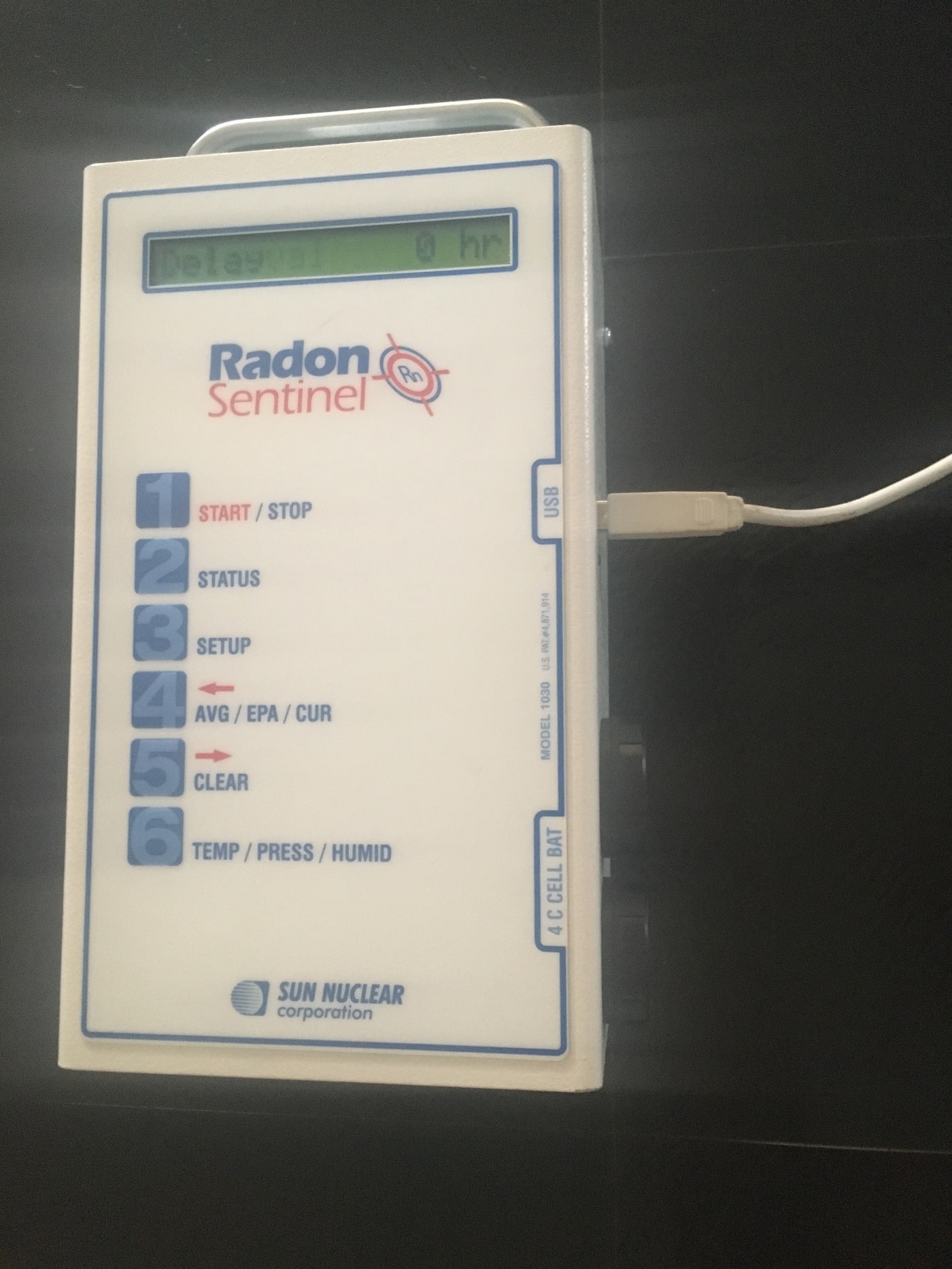 radon sentinel detector