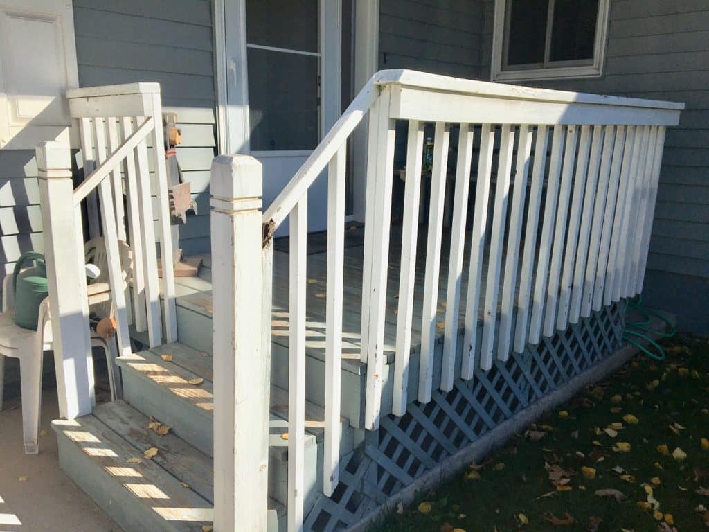 wood deck