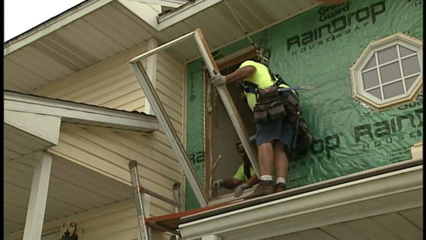 removing old window during window replacement