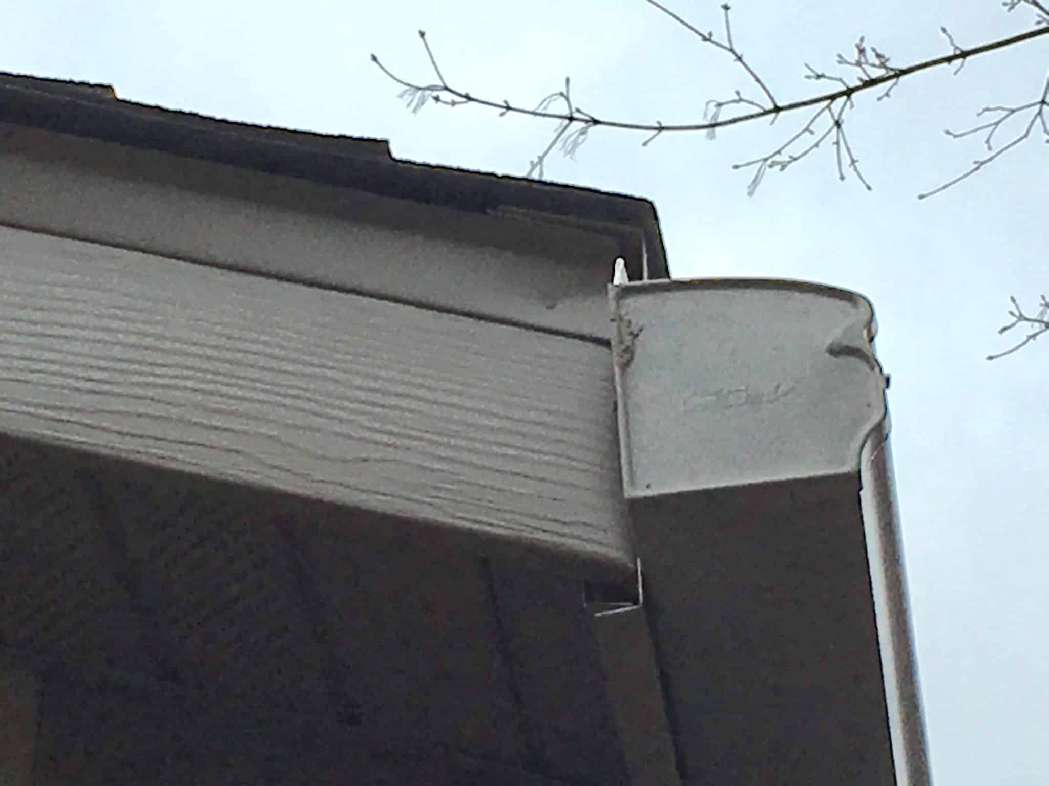 Newly installed LeafGuard® Gutters on Burnsville home