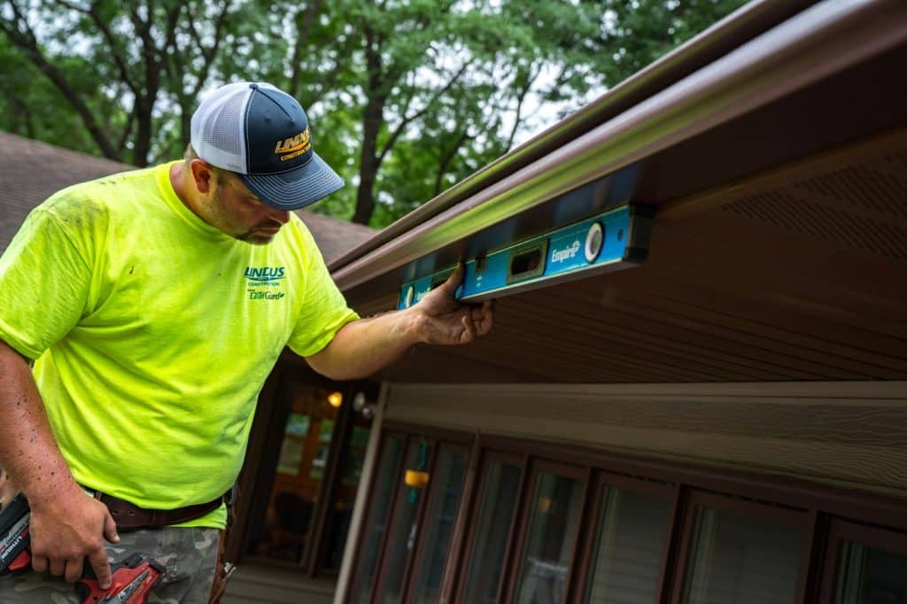 leafguard gutter installation