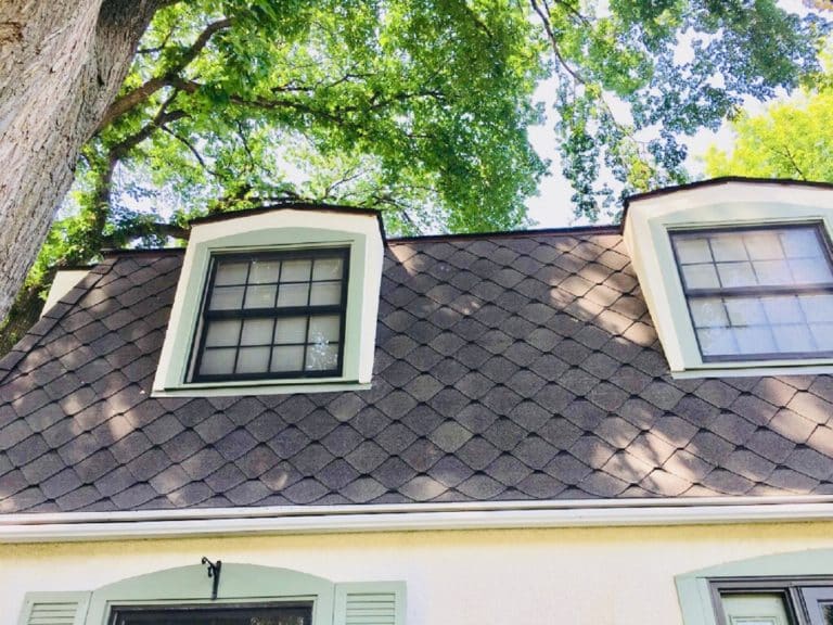 mansard roofs
