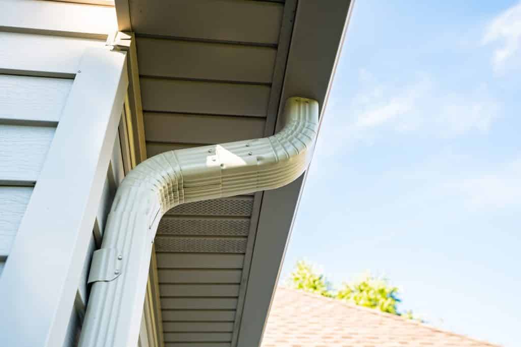 LeafGuard downspout