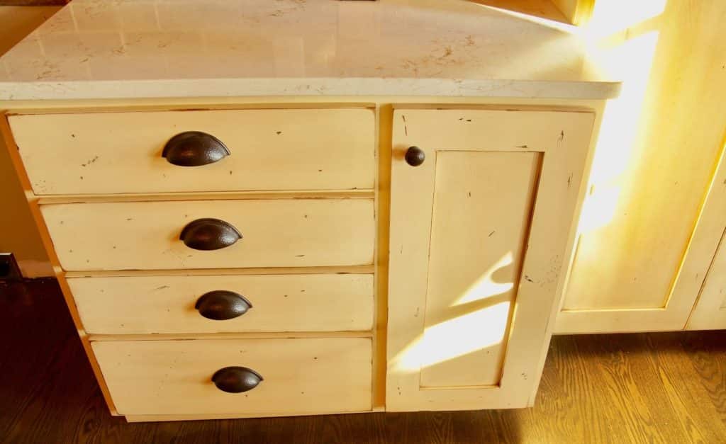 Rustic cabinets