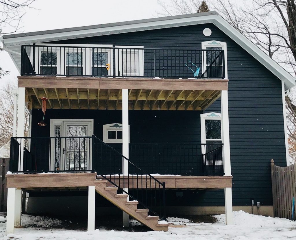 Winter deck ideas.