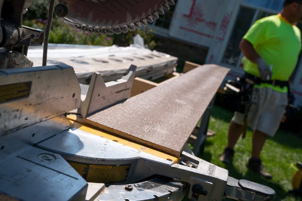 LP siding installation