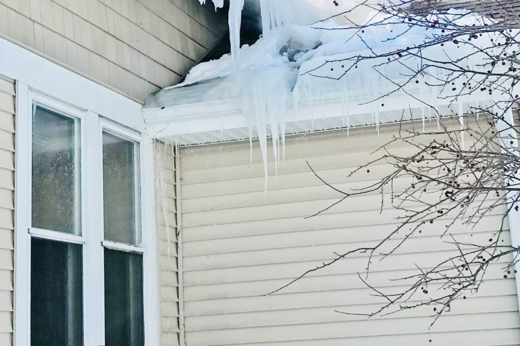 ice dam