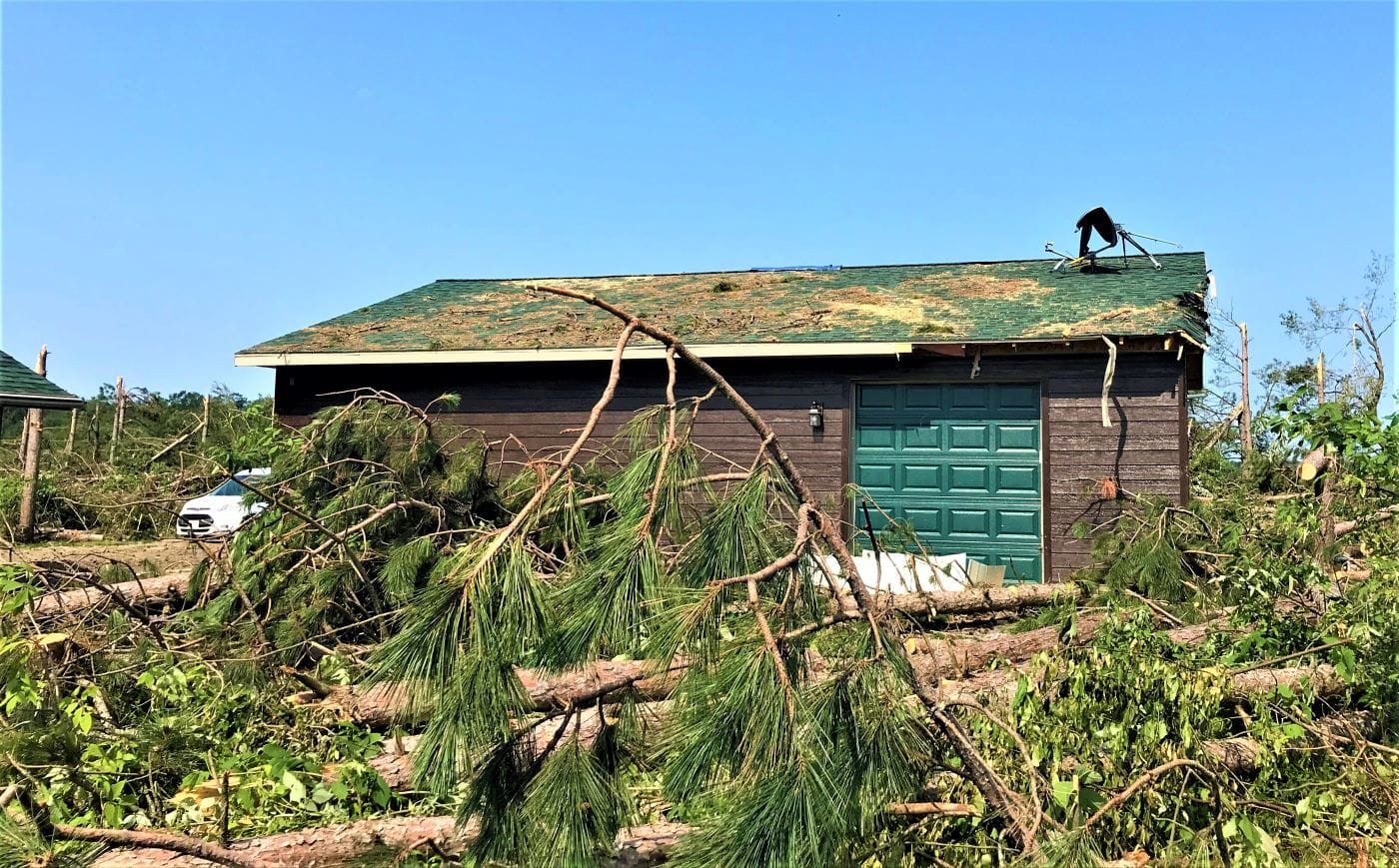 Twin Cities storm damaged home in need of restoration