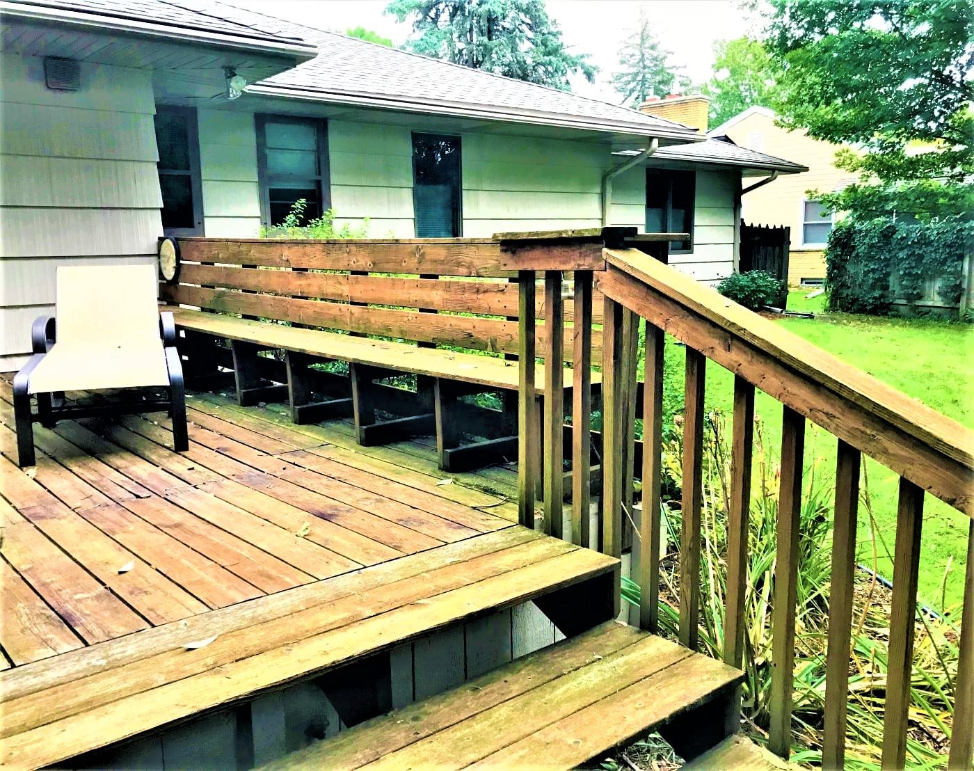 deck before
