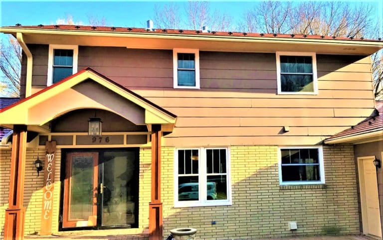 New house windows