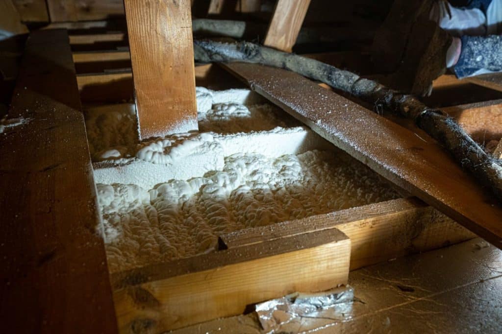 spray foam insulation