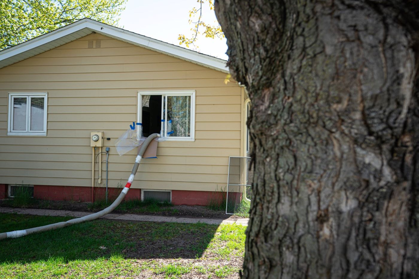 blown-in insulation