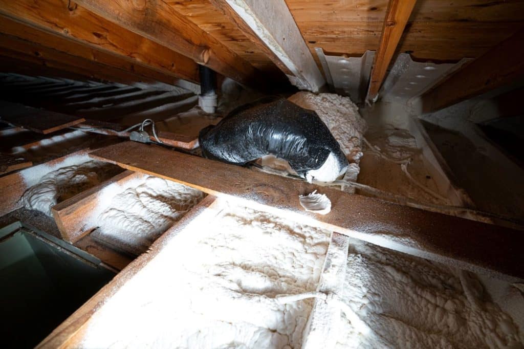 spray foam insulation