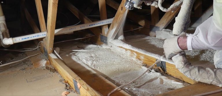spray foam insulation