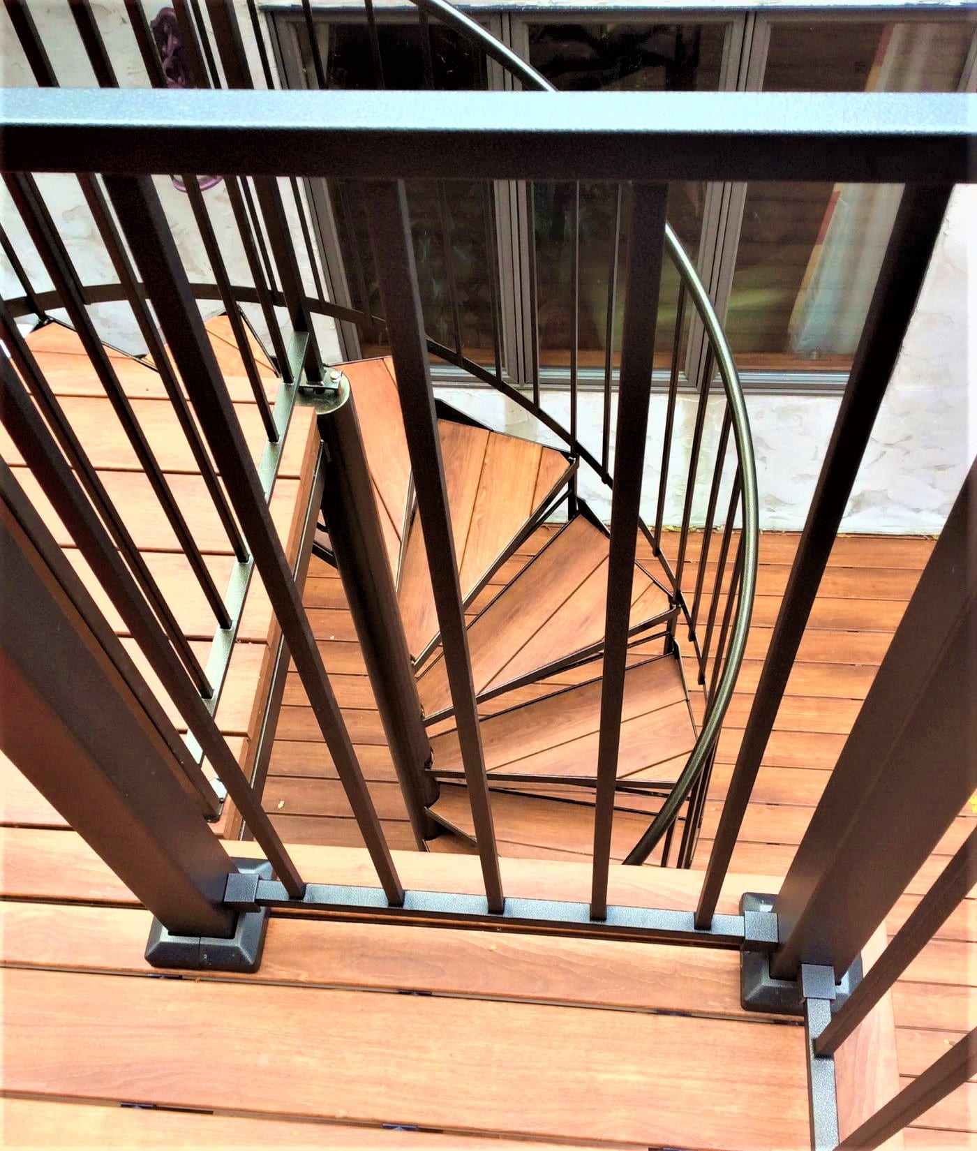 Fortress Steel Railing Staircase