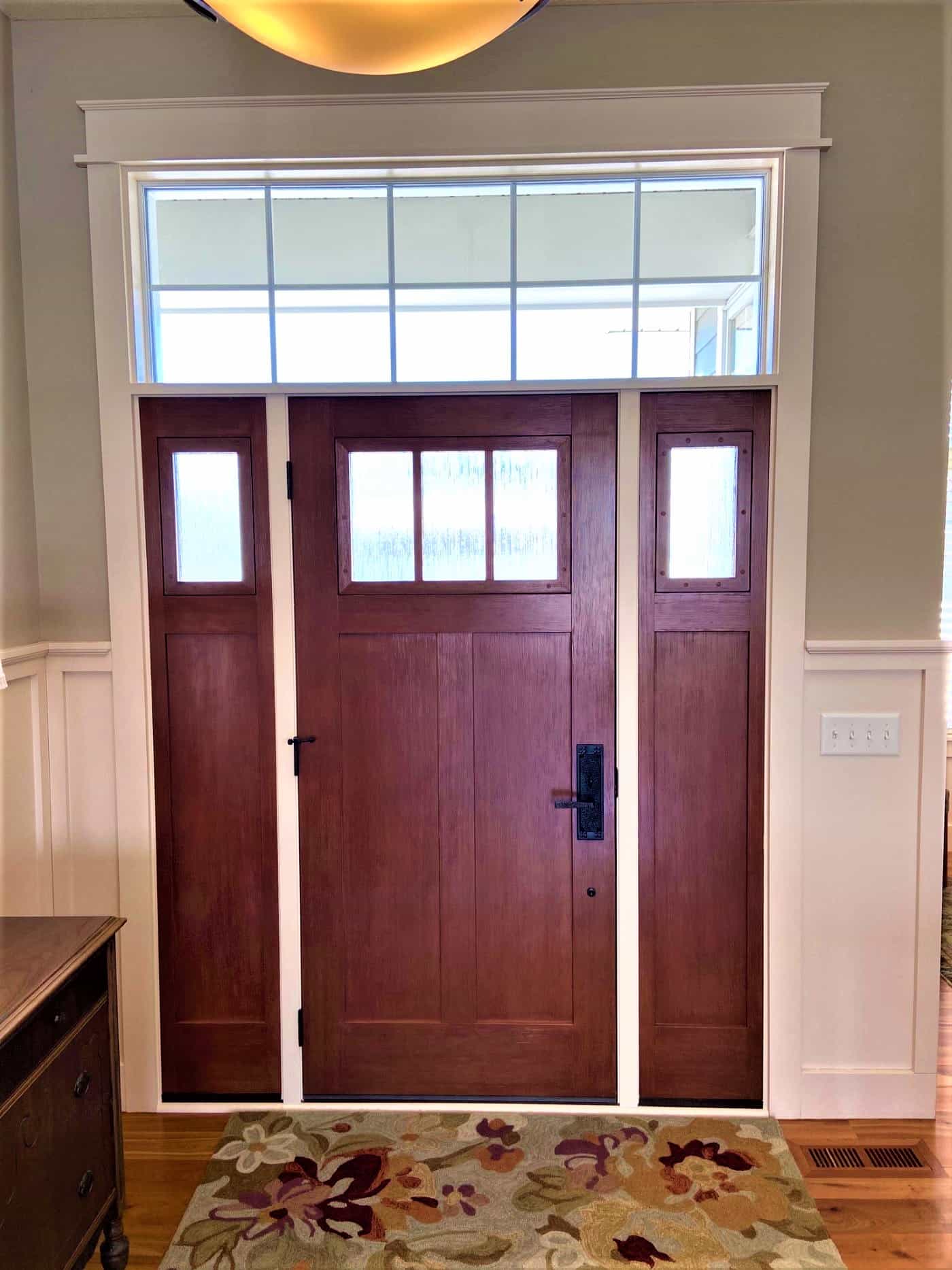 provia fiberglass door interior