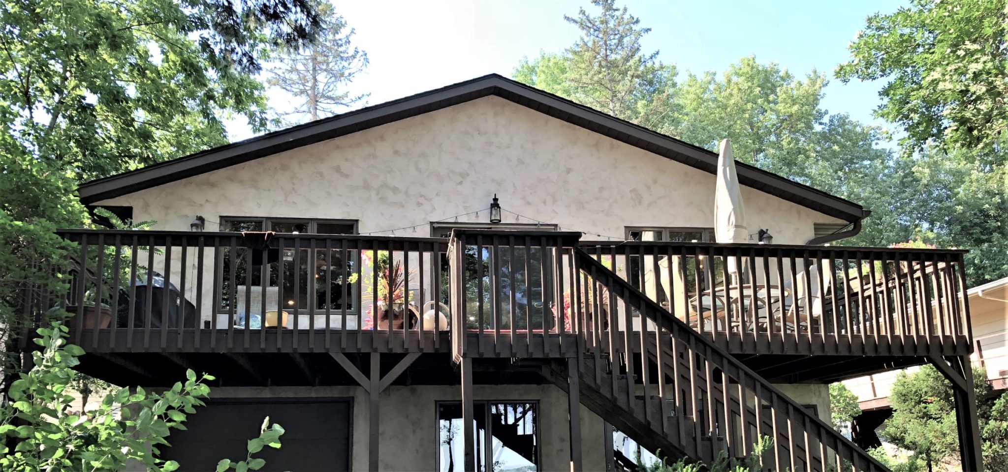 wood deck
