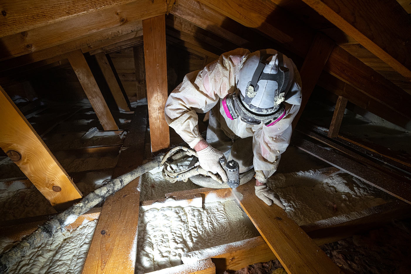 spray foam insulation fridley