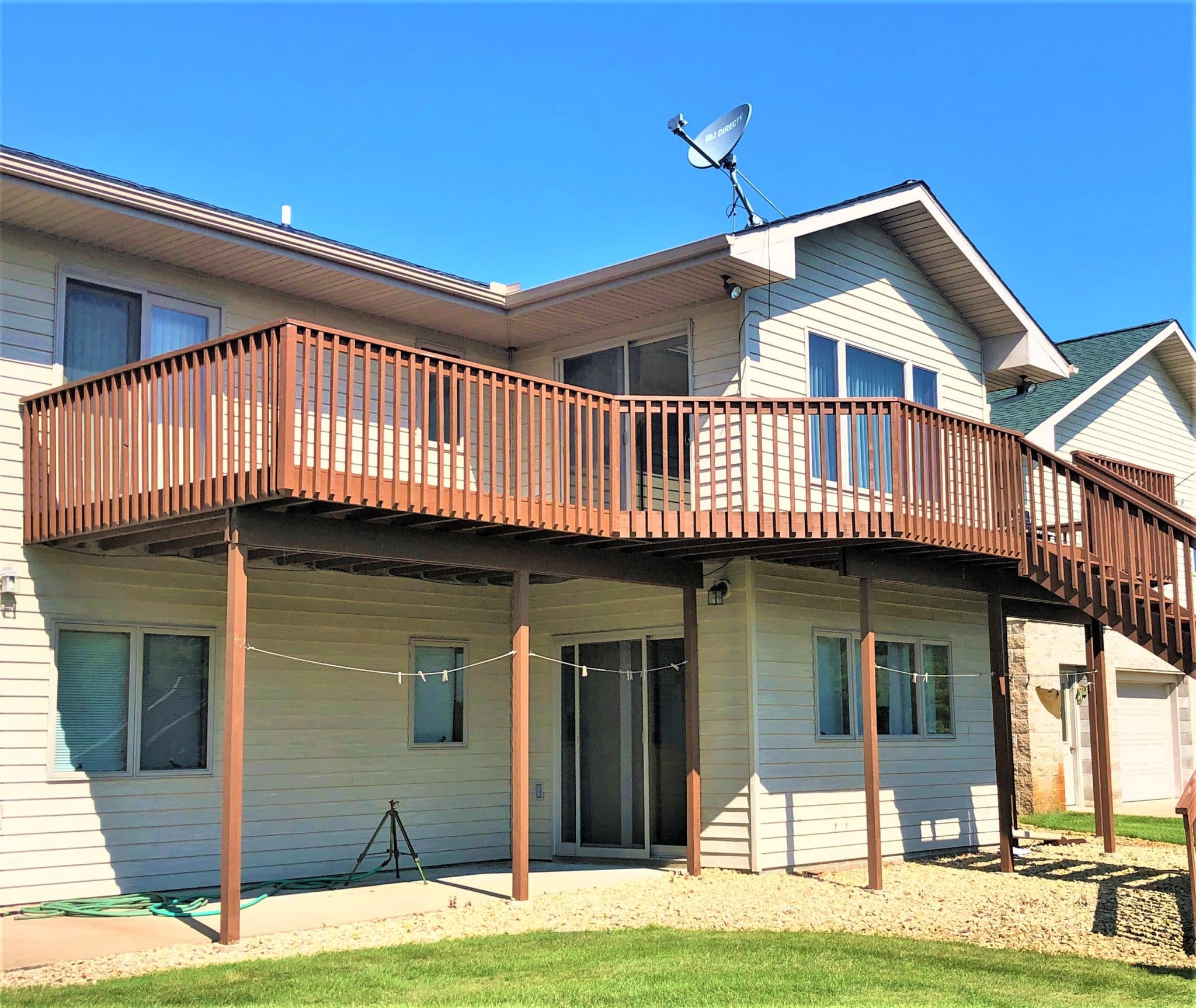 wood deck