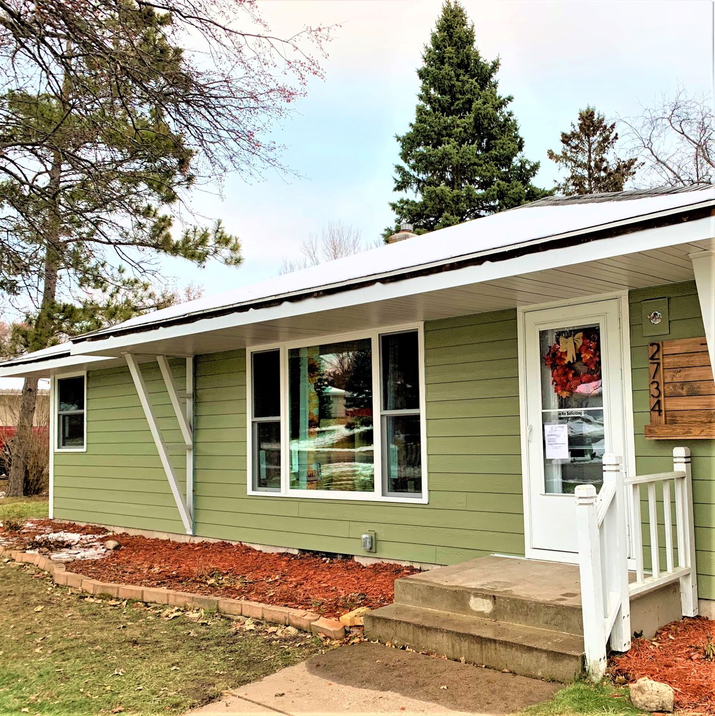 infinity from marvin windows and lp smartside siding installed on Roseville home