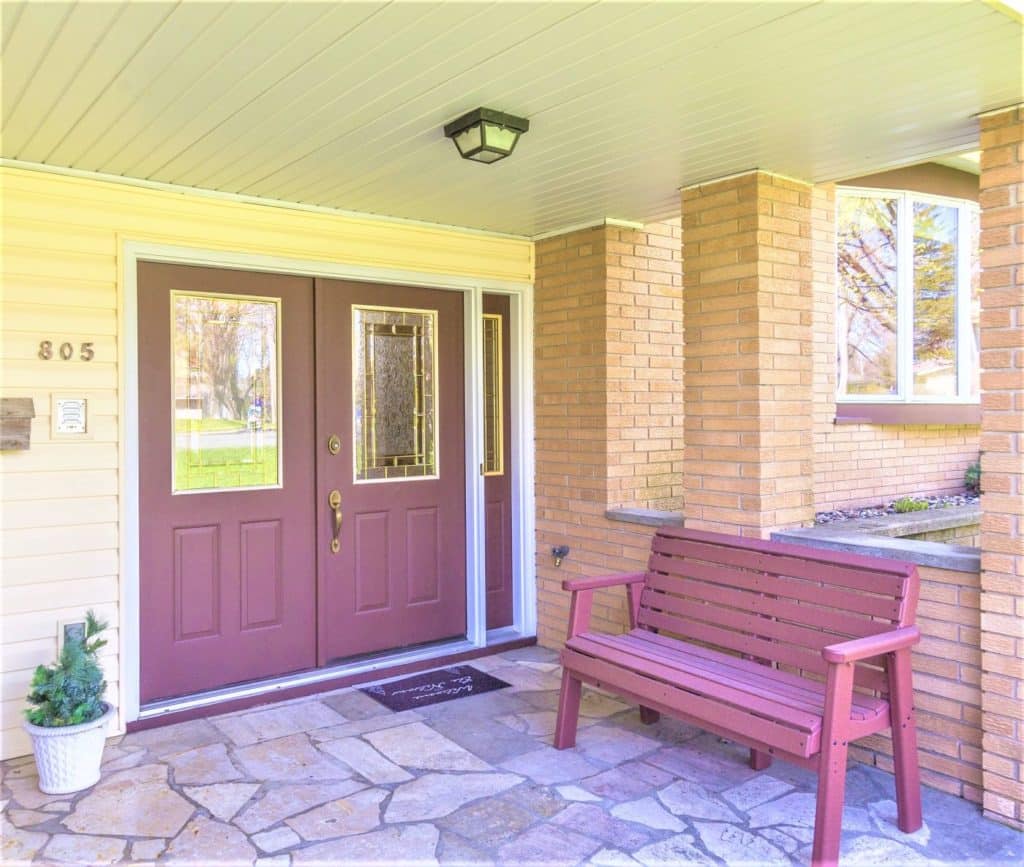 Front door entryway