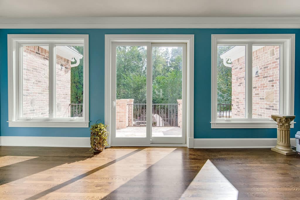 2-panel Marvin Infinity Sliding French Door and Casement windows