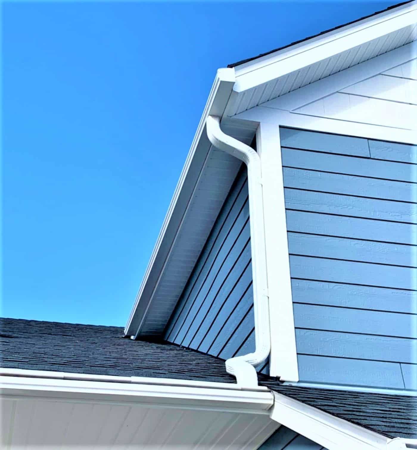 Cottage Grove home with LeafGuard Gutters installed