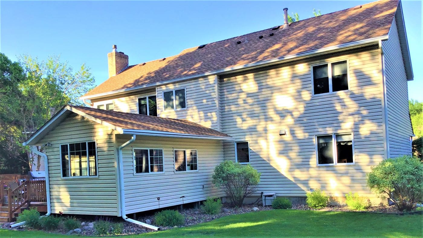Woodbury, MN LeafGuard gutter installation