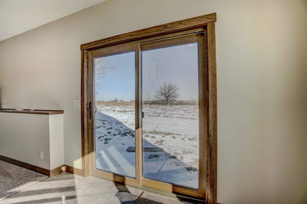 sliding patio door installed in Twin Cities home
