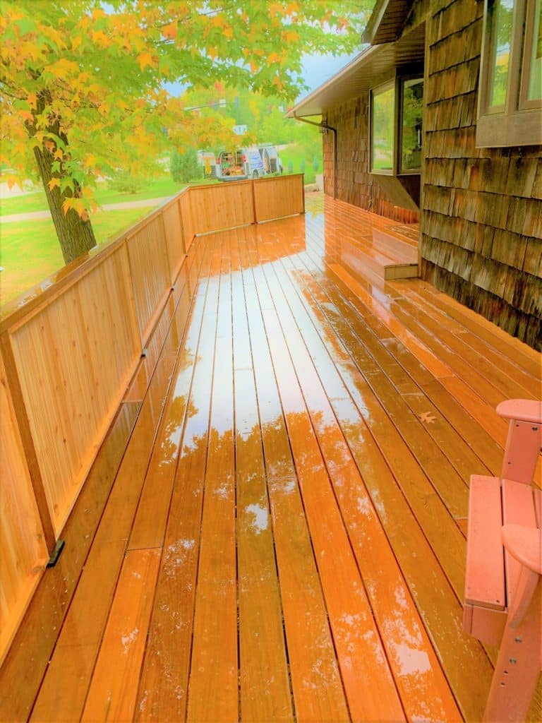 Ipe wood decking