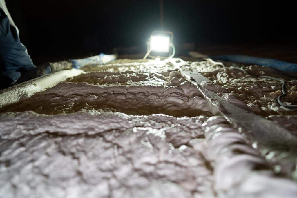 spray foam insulation